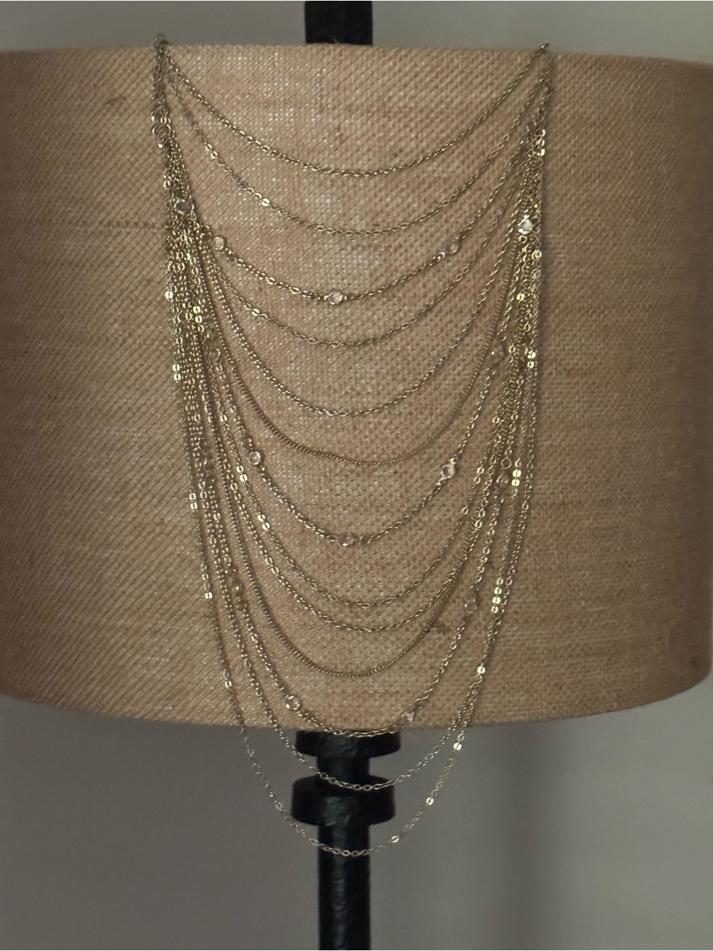 Multi-Layer Gold Chain Necklace for Women